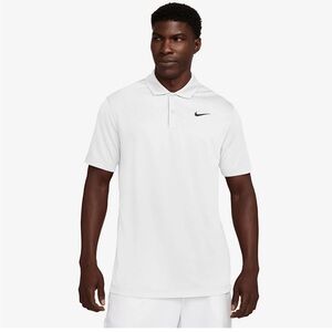 Nike Men’s Solid Dri-FIT Golf Polo White